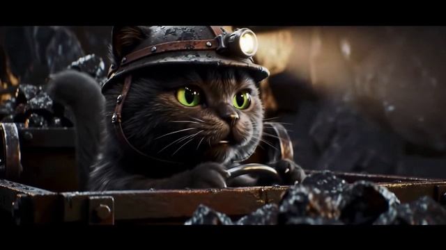 шахта и коты
