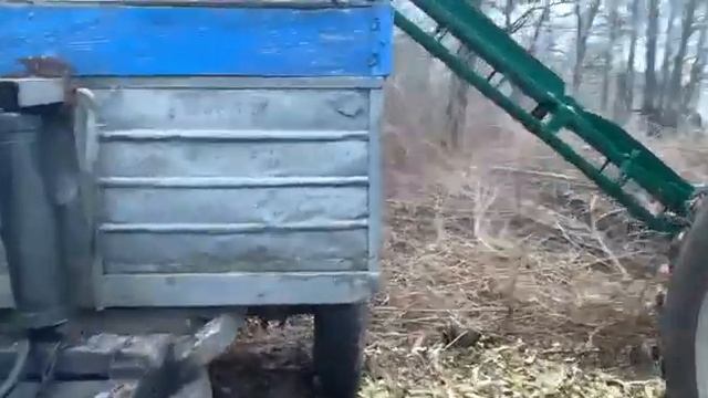 відео від клієнта шнековий подрібнювач гілок продам +3