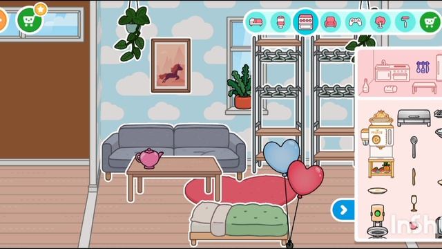 Обустройство бесплатной комнаты _Тока_бока_Toca_world_Arina_like