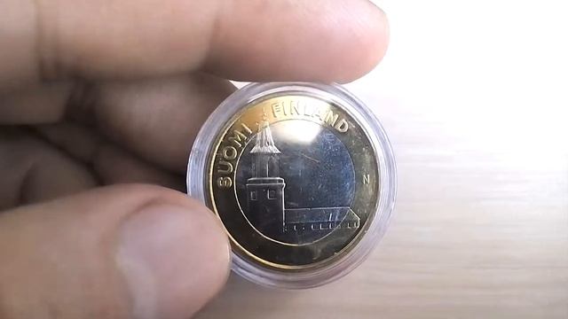 Биметаллические монеты Финляндия 5 евро 2013 (506) Исконна