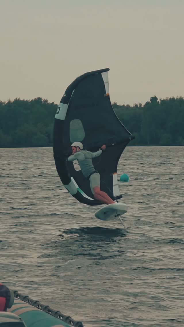Вингфойл | Строгинский вайб | 360, юмор и фойлинг #wingfoil  #вингфойл #surf #серфинг