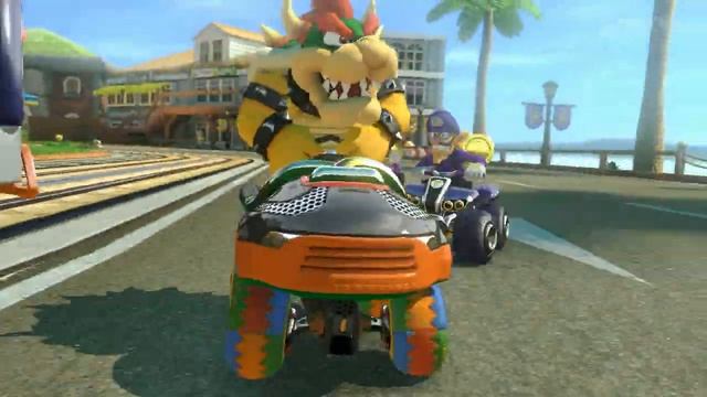 Wii U - Mario Kart 8 - Порт тоадов
