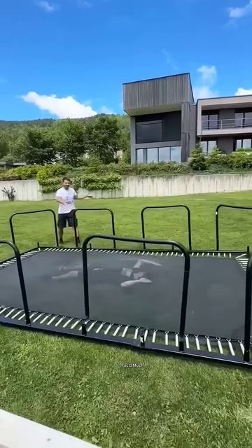 Never do this mistake on trampoline #shortsvideo