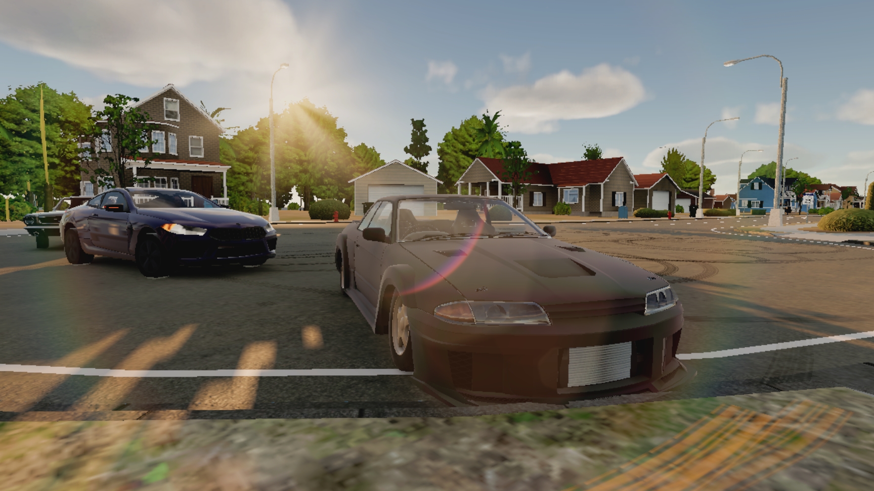 покатушки на япошке в car parking multiplayer 2