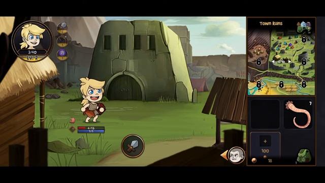 проходим квесты Эдварда → Hero Tale #1