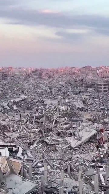 Газа - пейзажи апокалипсиса. Но этим можно, они друзья США.