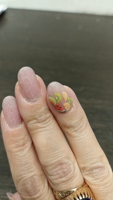 мои нарощенные ноготочки, сама себя ☺💅💅