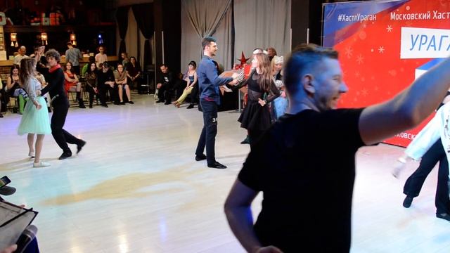ХАСТЛ, Ураган 2021, ProAm Beginner партнеры, 14 финала, заход 1