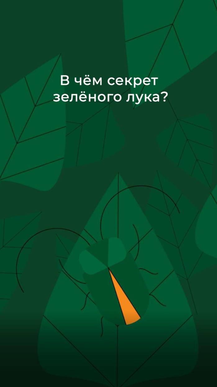 В чём секрет зелёного лука?
