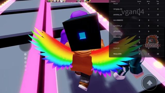 Стеклянный мост из Игры кальмара в Roblox