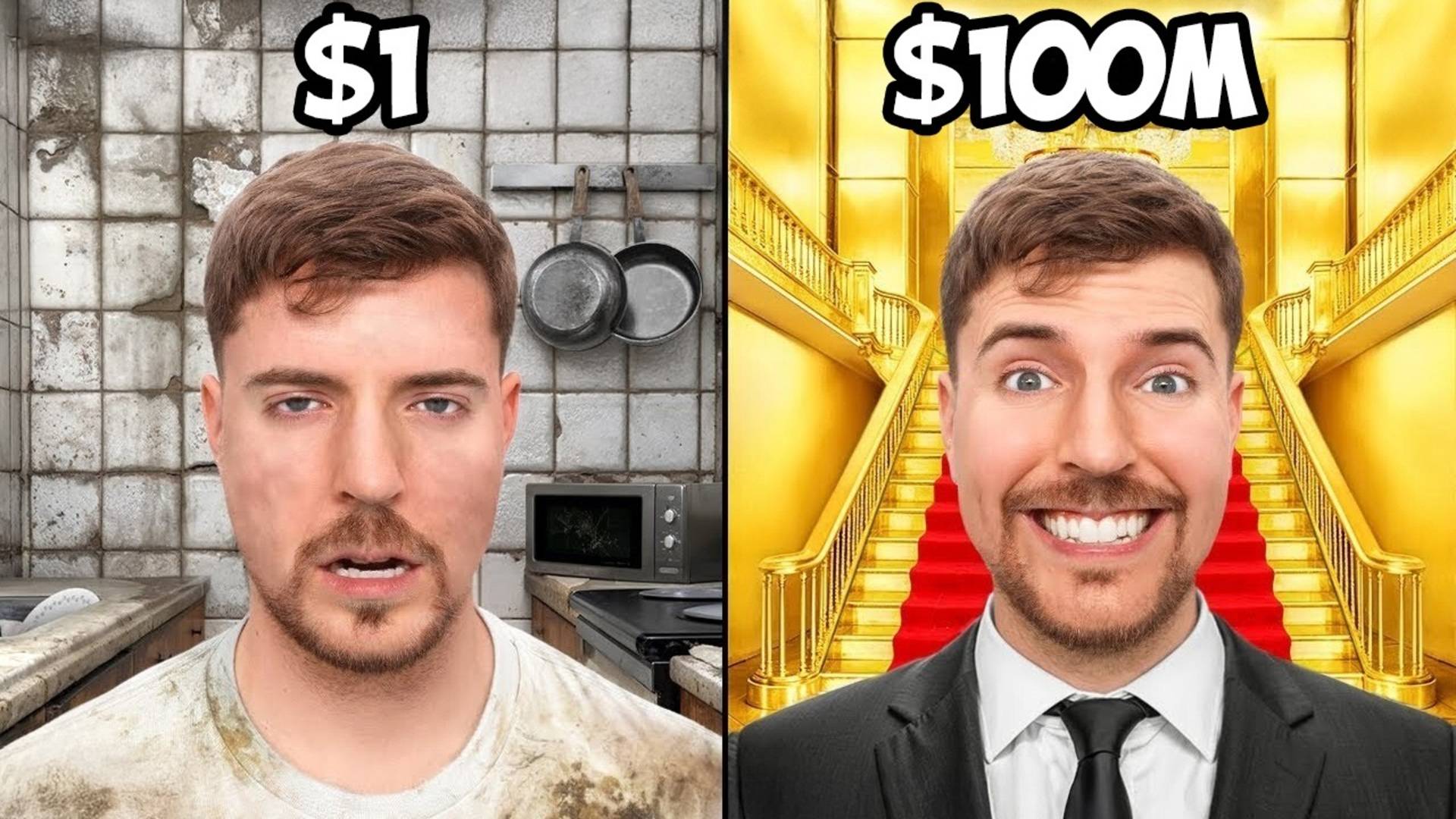 Дом за $1 Vs $100,000,000!