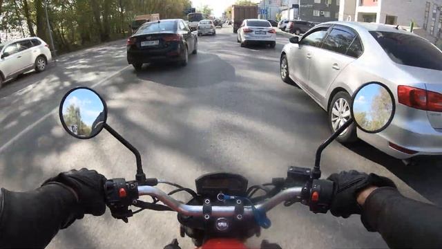 Мопед JT50 между рядами быстрее