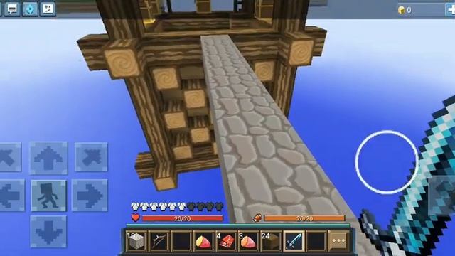 Играю в Скай Варс отдельная карта от блокмен го.