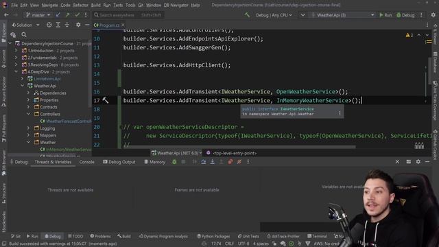 50. Replacing dependencies