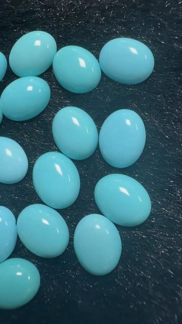 250603-10 Sleeping Beauty Turquoise Cabochon: Liquid Moonlight on the Wrist