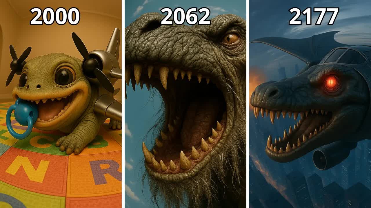 Эволюция Бомбардиро Крокодило