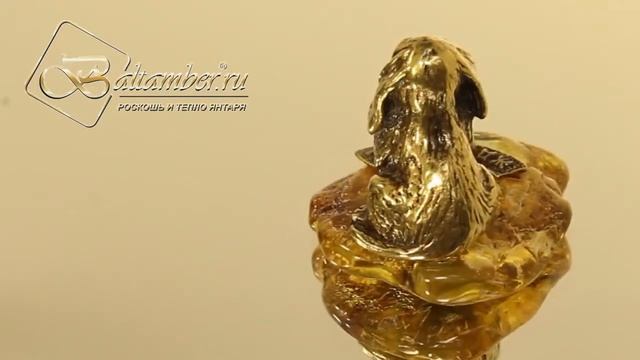 Фигурка в подарок спаниель "Жду тебя"