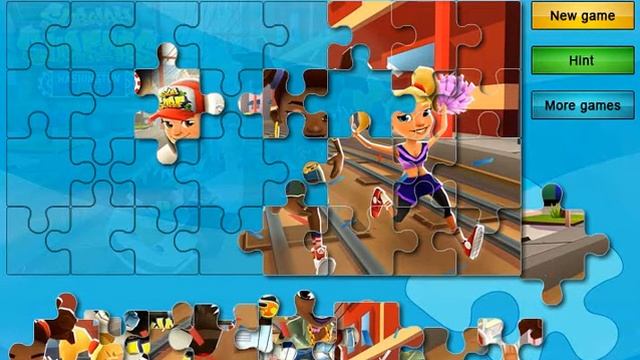 Мультик игра Subway Surfers: Вашингтон (Subway Surfers Washington)