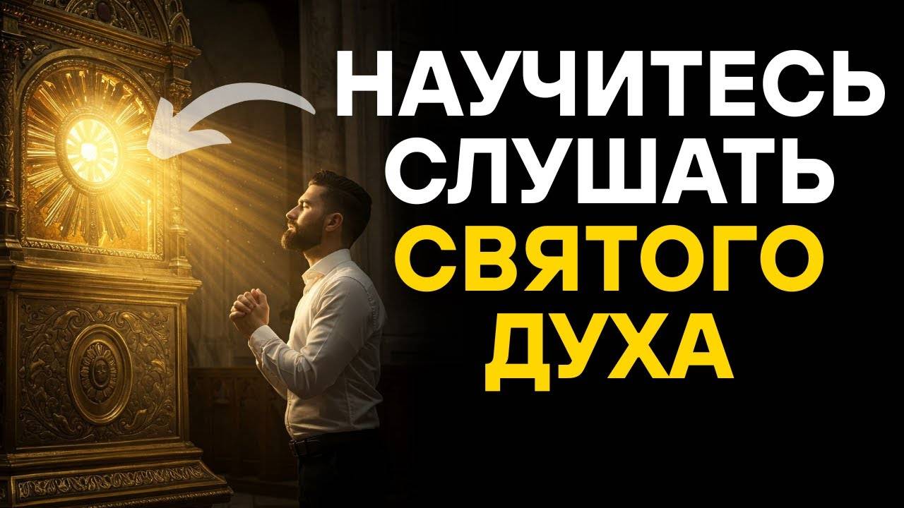 Научитесь слушать Святого Духа Углубите свою близость с Богом