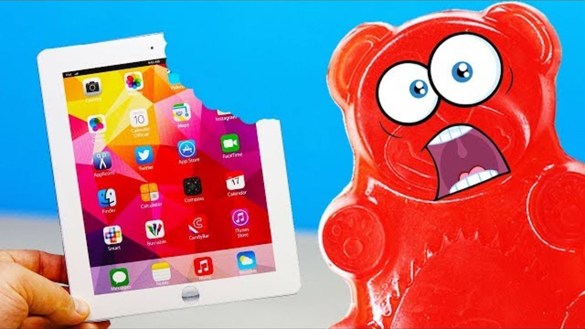 ℹ️ КАК СЪЕСТЬ IPAD ЖЕЛЕЙНОМУ МЕДВЕДЮ ВАЛЕРЕ