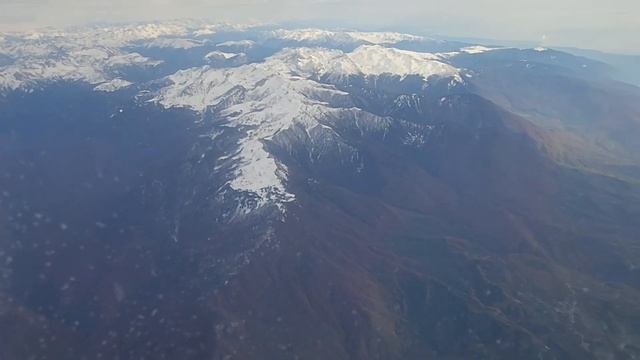 Взлет и посадка Москва Шереметьево Сочи Адлер вид из э