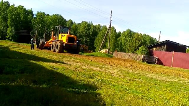 Ремонт дороги по улице