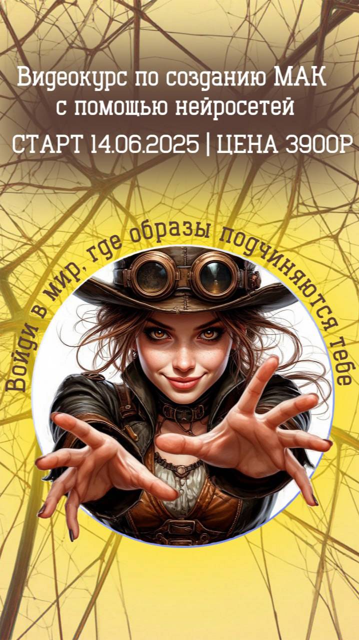 Курс «Твоя первая МАК-колода с нейросетью — легко для каждого»