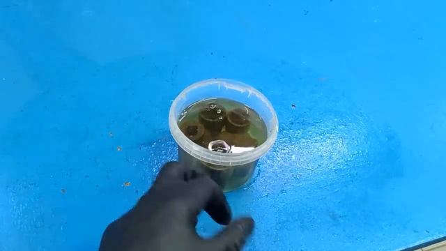 Смешал СОЛЬ и Перекись водорода, результат просто шикарный! Теперь всегда так делаюю