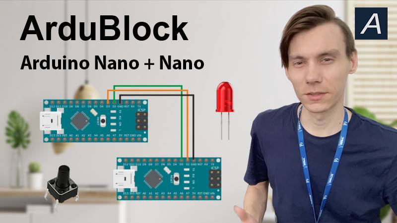 ArduBlock - SoftSerial - Arduino Nano