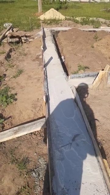 Ужасный фундамент. Немного душнилова 😁 #стройка #дом #