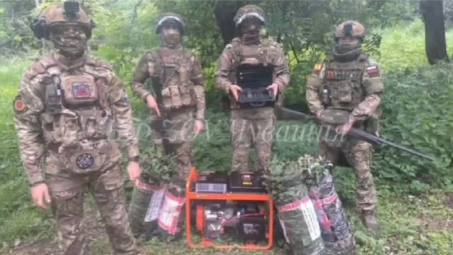 Видеопослание N401 прилетело по сбору N309 от ребят с Донецкого направления