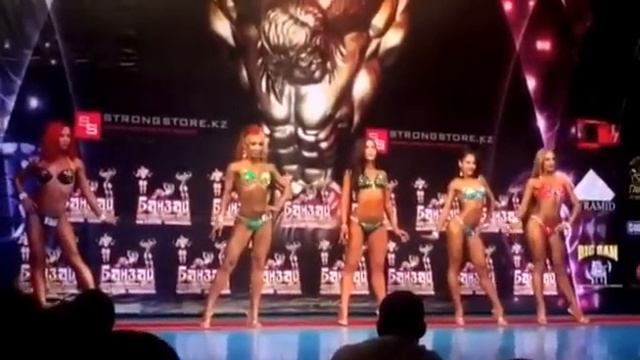 Чемпионат г. Алматы 2015 Боди фитнесс.