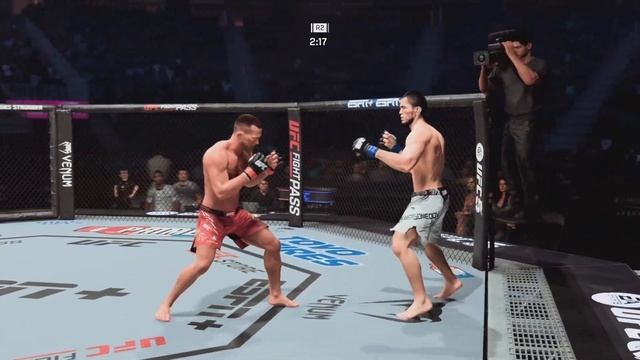 ПЕТР ЯН VS УМАР НУРМАГОМЕДОВ UFC 5 CPU VS CPU