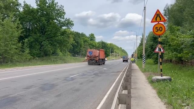 Дорожники завершили работы по восстановлению повреждённого участка автодороги в Курской области

🛣️