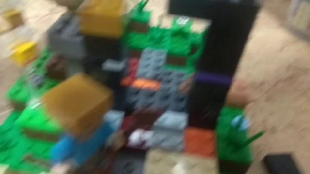 Лего Майнкрафт # 31 Разрушенный портал The ruined portal