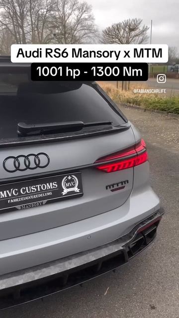 Audi rs6 c8 Mansory