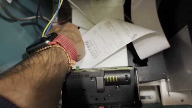 Custom VKP80 2 - Устранение замятия чековой ленты