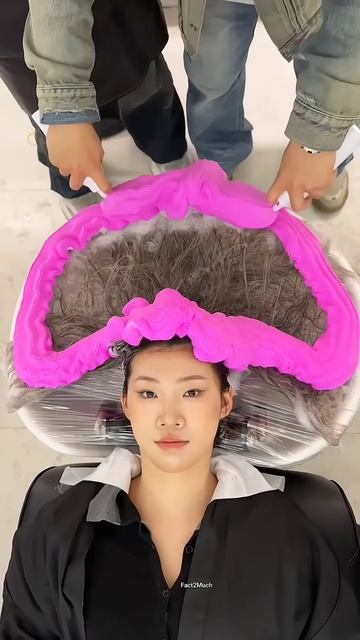 They are colouring their hair #shortsvideo