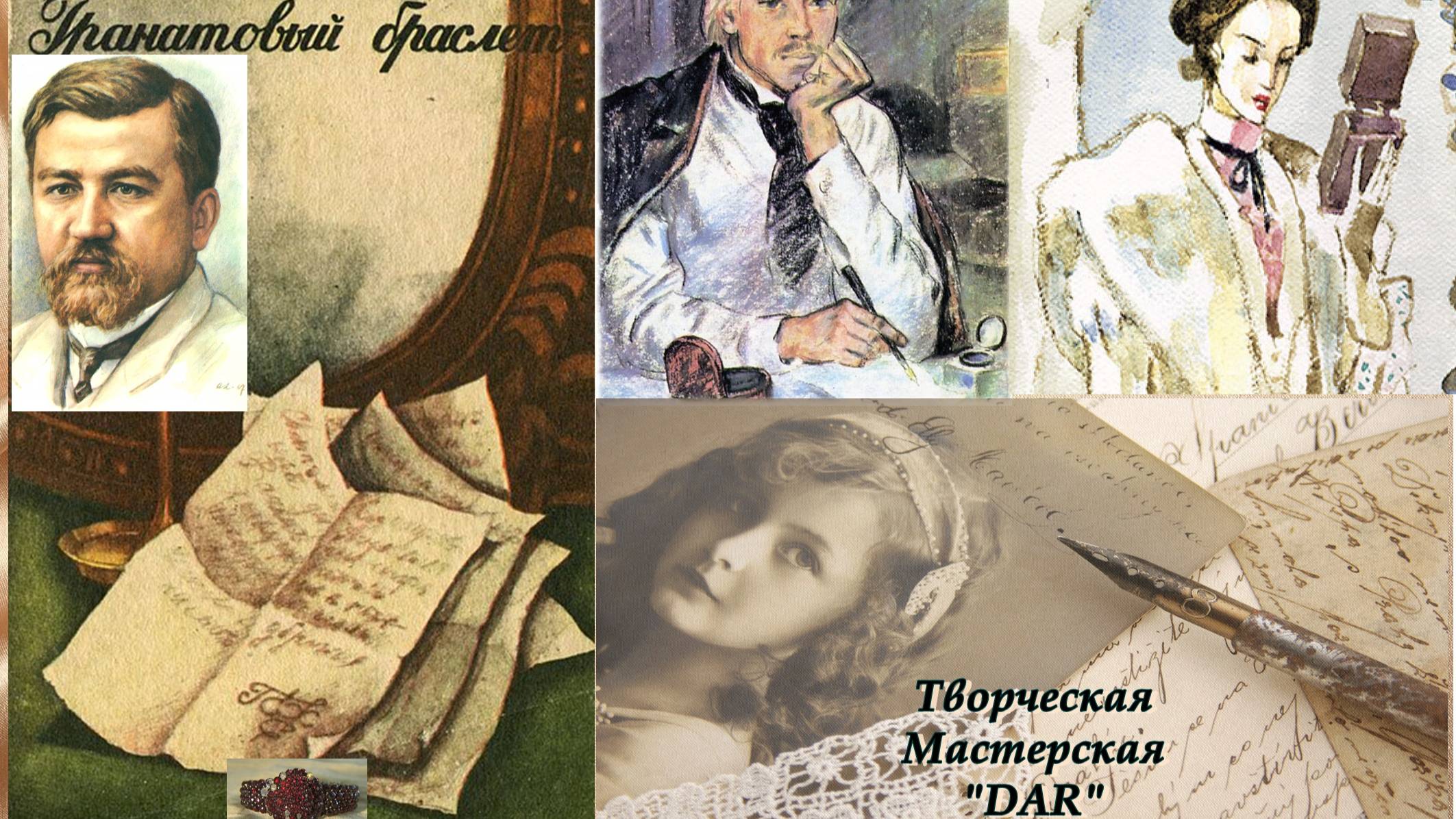 «Гранатовый браслет» — повесть Александра Ивановича Куприна. История о большой любви длиною в жизнь