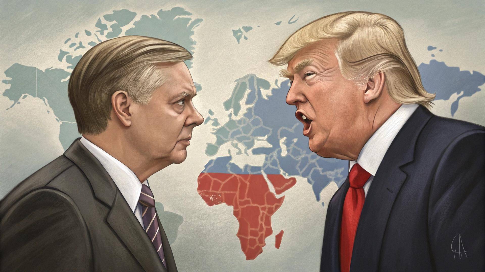 🤝💥 Предательство в Вашингтоне? Линдси Грэм отворачивается от Трампа, а Путин наращивает...