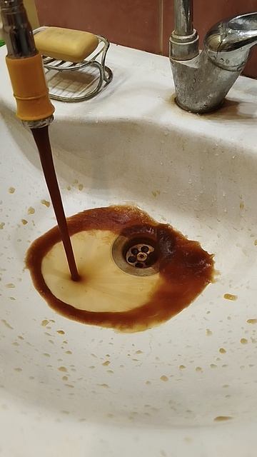 Всего-топо неделя прошла, как воду включили😱 после планового отключения 🤣