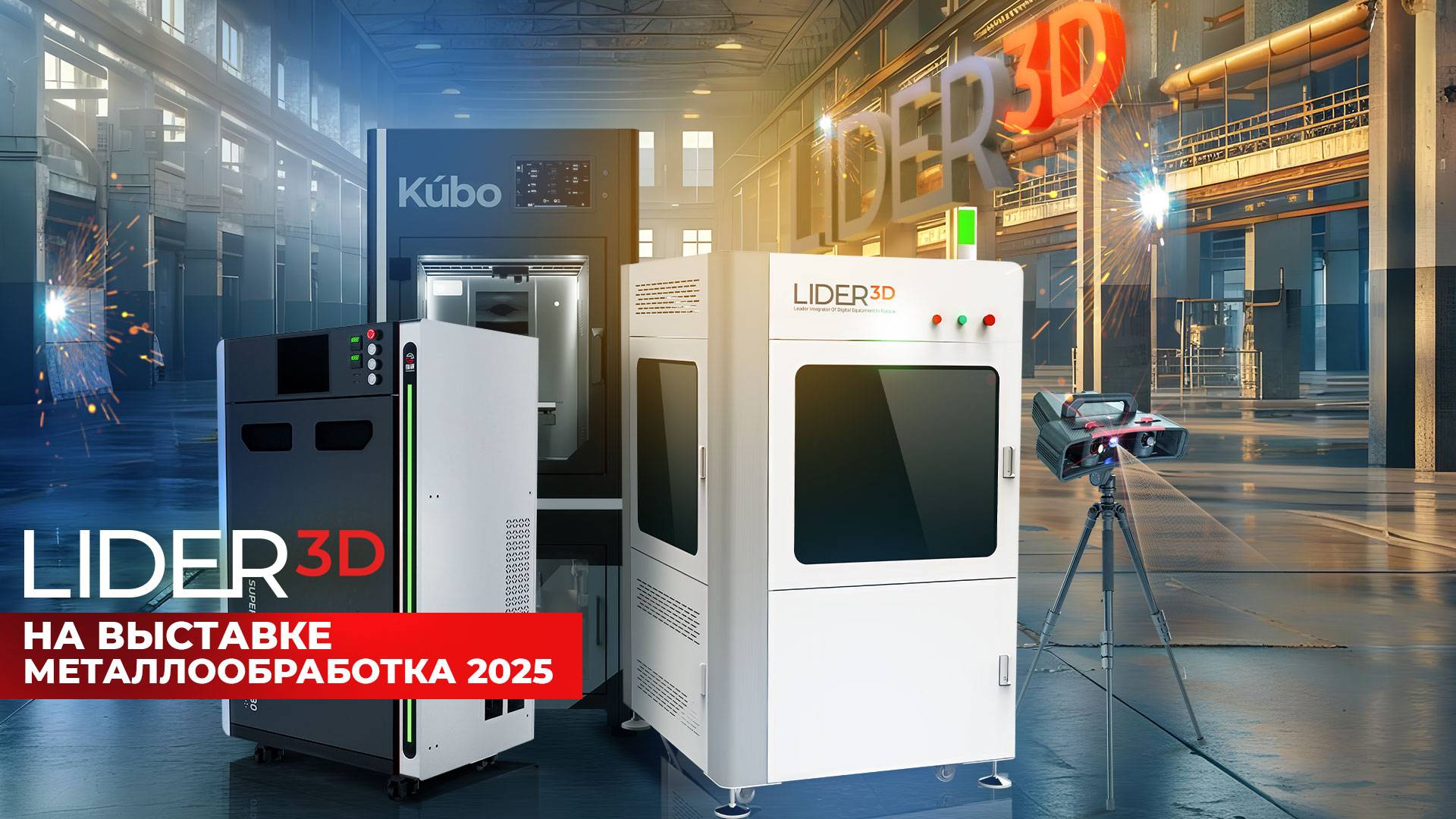 LIDER 3D на выставке Металлообработка 2025