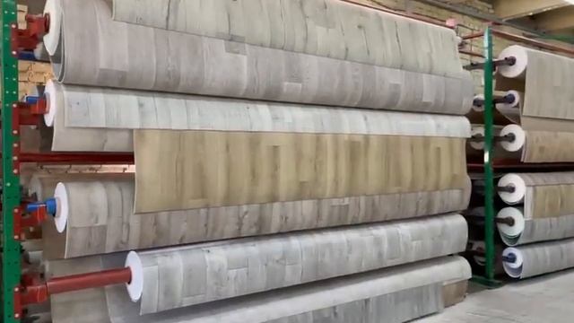 Склад-магазин линолеума в Новосибирске. Ламинолеум