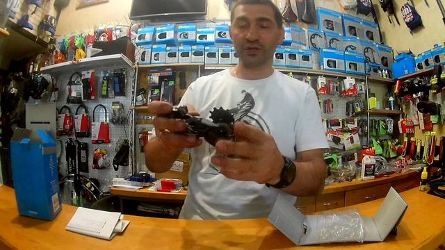 Велосипедний задній перемикач Simano SLX RD-M7000 (11 speed). Відео