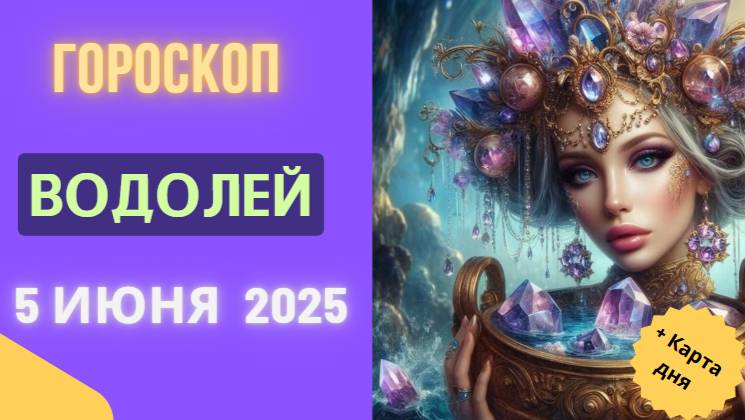 ♒ 5 ИЮНЯ: ГОРОСКОП НА СЕГОДНЯ ДЛЯ ВОДОЛЕЕВ - ДЕНЬ РЕВОЛЮЦИОННЫХ ИДЕЙ!