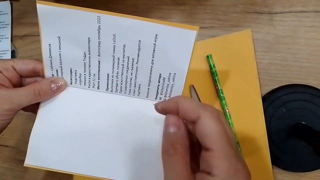 Паспорт для куклы. Мк