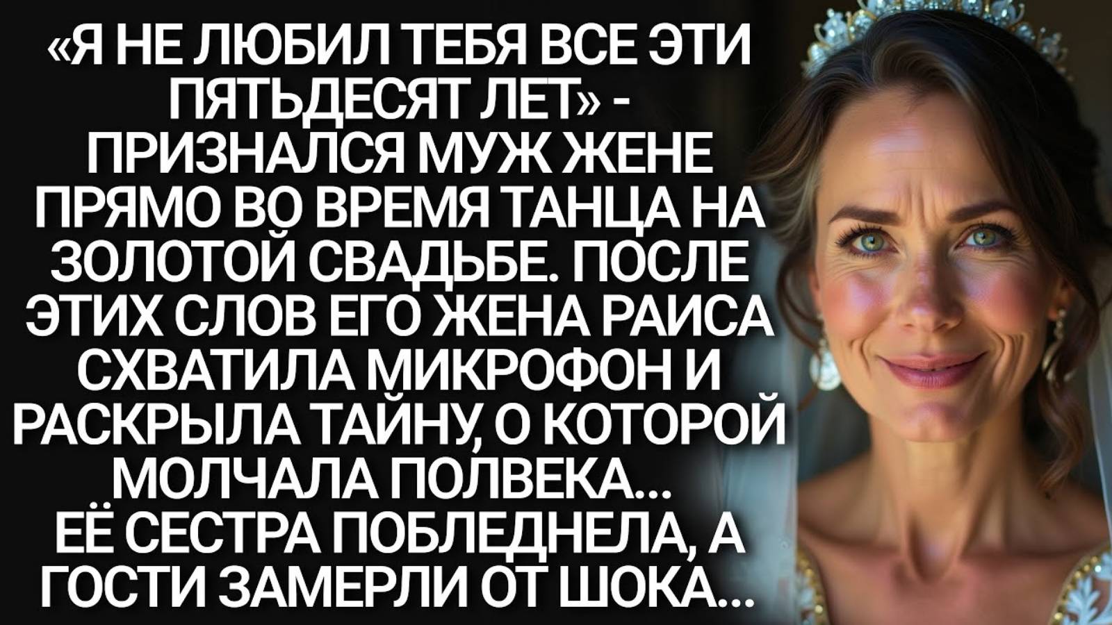 Истории из жизни. Я НЕ ЛЮБИЛ тебя все 50 ЛЕТ Аудио рассказы, Жизненные истории слушать