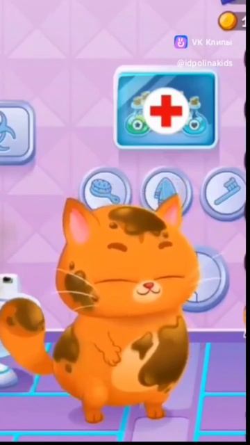 Играем с Полиной в игру кот Bubbu 2 #shorts #bubbu #Полина_Kids