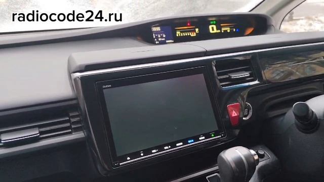 Код магнитолы Honda Stepwgn. Как самостоятельно разблокировать магнитолу Gathers на Хонда Степвагон