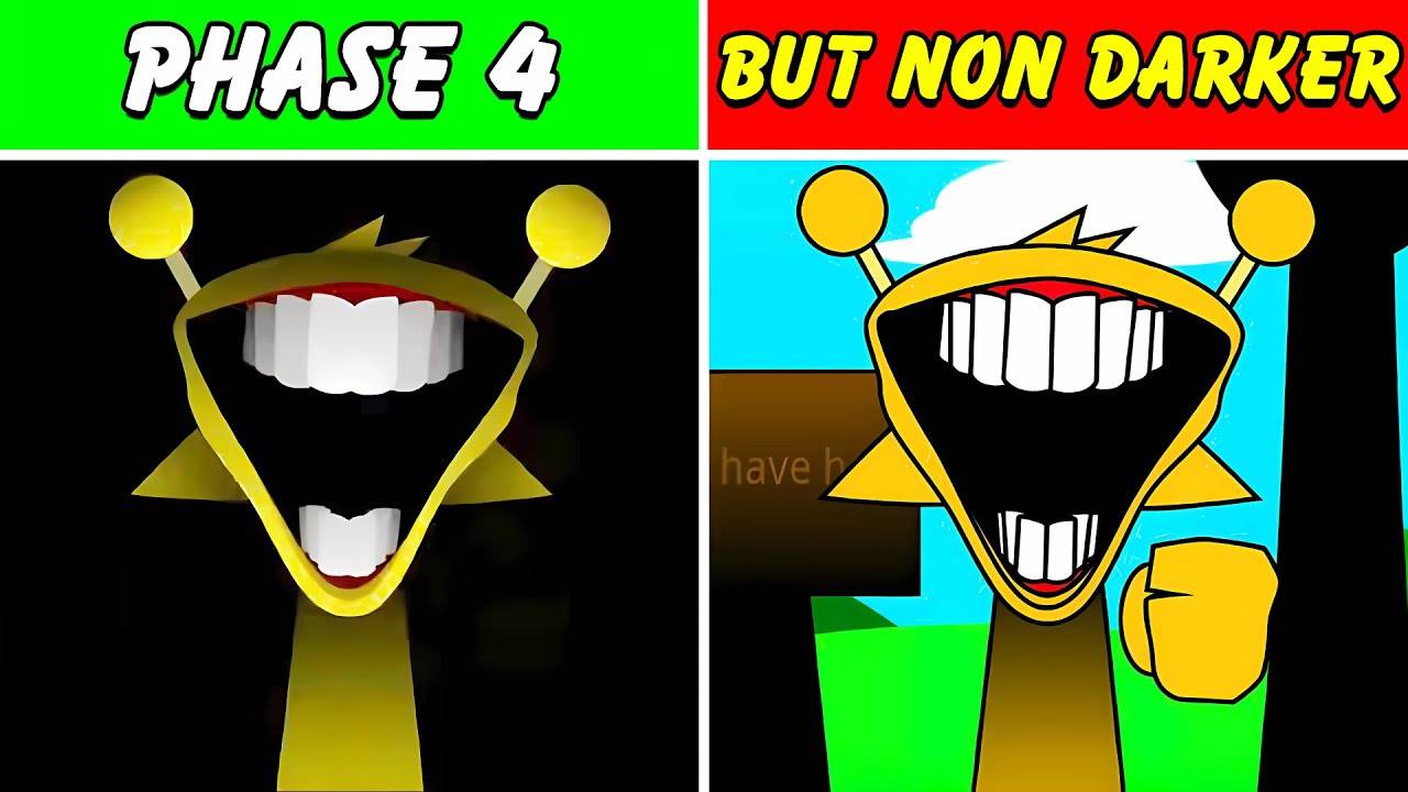 Incredibox Sprunki - Фаза 4, но не более темная версия (Новый мод)